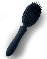 Вібруюча щітка для волосся Vibrating Brush Black Vibraliss