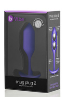 Анальний пробка Snug Plug 2 Purple b-Vibe