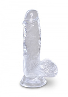 5 Inch Cock With Balls Transparant King Cock