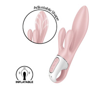 Вібратор-кролик Air Pump Bunny 3 rose Satisfyer