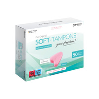 Упаковка Збірна Тампонів Безшнуркових Soft-Tampons Normal Box Of 50 JoyDivision