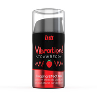 Гель-стимулятор Vibration! Strawberry 15 Ml intt