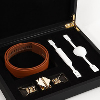 Набір кляпів Ball-Gag & Gag-Bite Set Brown LOCKINK