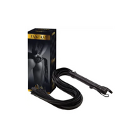 Ексклюзивний Плетений Батіг Fantasy Flogger Long Leather Black Alive