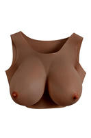 Протез грудей Undergarments Plate E-Cup Dark Gender X