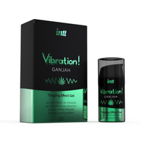 Стимулюючий гель Vibration! Ganjah 15 Ml intt