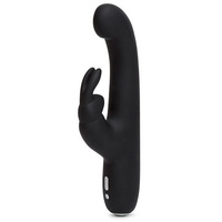 Вібратор-кролик Slimline G-Spot Rabbit Vibrator Black Happy Rabbit