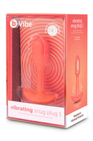 Анальний пробка Vibrating Snug Plug 1 Orange b-Vibe