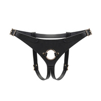 Упряж Dark Secret Deluxe Leather Strap On Harness Liebe Seele
