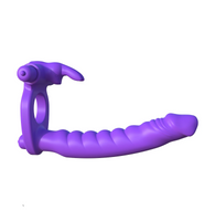 Анальне дилдо Fantasy C-Ringz Silicone Double Penetrator Rabbit Pipedream