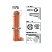 Накладка на пеніс Fantasy X-Tensions Perfect 1" Extension Pipedream