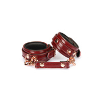 Наручники Wine Red Narrow Wrist Cuffs Liebe Seele