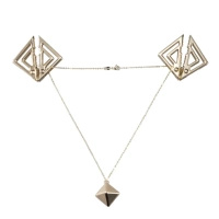 Кліпси для сосків з важким підвісом золоті LOCKINK