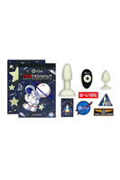 Набір пробок Asstronaut Glow-In-The-Dark Butt Play Set b-Vibe