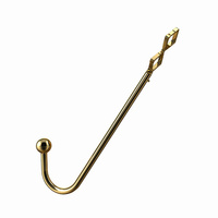 Регульований анальний гак Adjustable Anal Hook Gold LOCKINK
