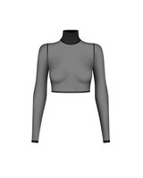 Чуттєвий топ з делікатної сітки Karen M/L Promees