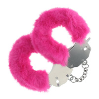 Наручники Heavy-Duty Fluffy Handcuffs рожеві Ouch!