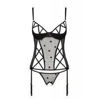 Корсет LOVELIA CORSET чорний XXL/XXXL Passion