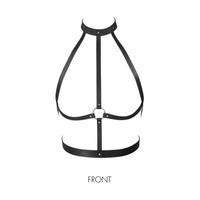 Пояс Maze H Harness Black Bijoux Indiscrets