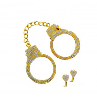 Наручники Diamond Wrist Cuffs Gold Taboom