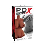 Мастурбатор Pdx Plus Perfect 10 Torso Brown Pipedream