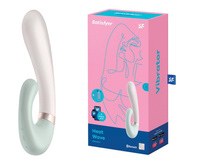 Вібратор для точки G Heat Wave Connect App Mint Satisfyer