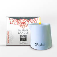 Свічка для масажу Massage Candle Sandalwood 130g Shiatsu
