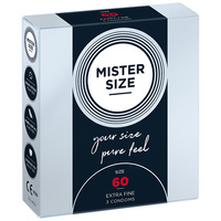 Презервативи 60 мм 3 штуки Mister.Size