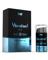 Стимулюючий охолоджуючий гель Vibration! Ice 15 Ml intt