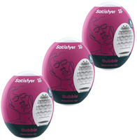Набір мастурбаторів Eggs set of 3 Bubble Satisfyer