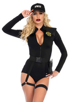 Костюм поліцейської Swat Team Babe Bodysuit M Leg Avenue