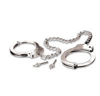 Наручники Fetish Fantasy Series Metal Leg Cuffs Silver Pipedream