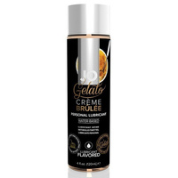 Їстівний Лубрикант З Смаком Морозива Creme Brulee Gelato Creme Brulee Lubricant Water-Based 120Ml System JO