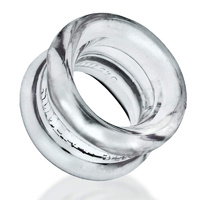 Натирач яєць [SIL/TPR] SQUEEZE SHORT Ballstretcher Clear Oxballs