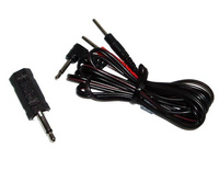 Додатковий кабель з перехідником з 2.5/3.5Mm Jack на 2Mm Pin Adapter Cable Kit- 3.5Mm/2.5Mm Jack ElectraStim