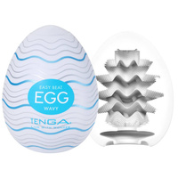 Мастурбатор одноразовий Egg Wavy Tenga