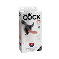 Пояс з дилдо King Cock Strap On Horness 6 Light Pipedream