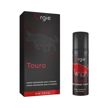 Крем для підтримки ерекції Touro Erection Cream With Taurina 15 Ml Orgie