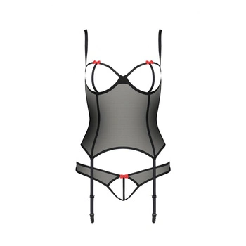 Корсет HEIDI CORSET чорний S/M Passion