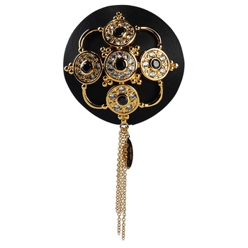 Skórzane Ozdobne Nasutniki Upko Luxury Baroque Leather Pasties UPKO