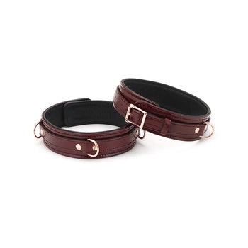 Наручники Wine Red Thigh Cuffs L Size Liebe Seele