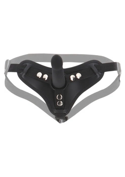 Пояс з дилдо Strap-On Harness Black With Dong S Taboom