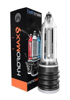 Водяна помпа для збільшення пеніса Hydromax9 Crystal Clear Bathmate