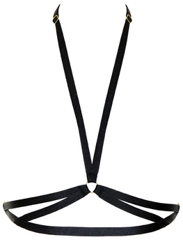 Чорний харднес Amsterdam Glam Triffli