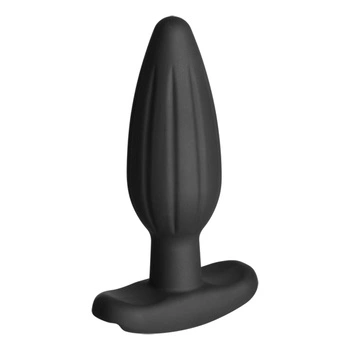 Анальний Пробка Для Електростимуляції Silicone Noir Rocker Butt Plug Medium ElectraStim