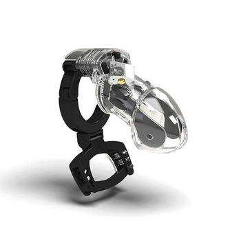 Пас цнотливості з функцією електростимуляції Pubic Enemy No 3 Cock Cage Mystim