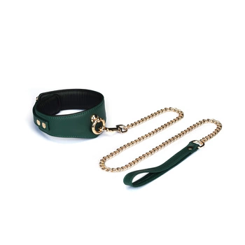 Нашийник Mossy Chic Leather Curved Collar Liebe Seele