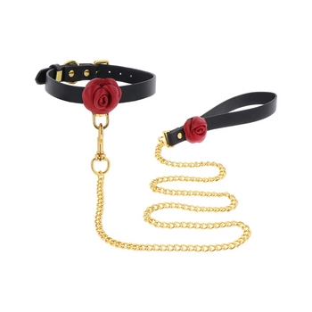 Нашийник З Повідцем Wild Roses Collar & Leash Taboom