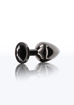Анальний Пробка Butt Plug With Diamond Jewel Silver M Taboom