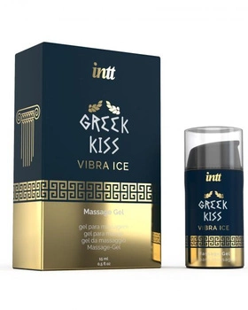 Стимулюючий гель Greek Kiss Vibra Ice 15 Ml intt